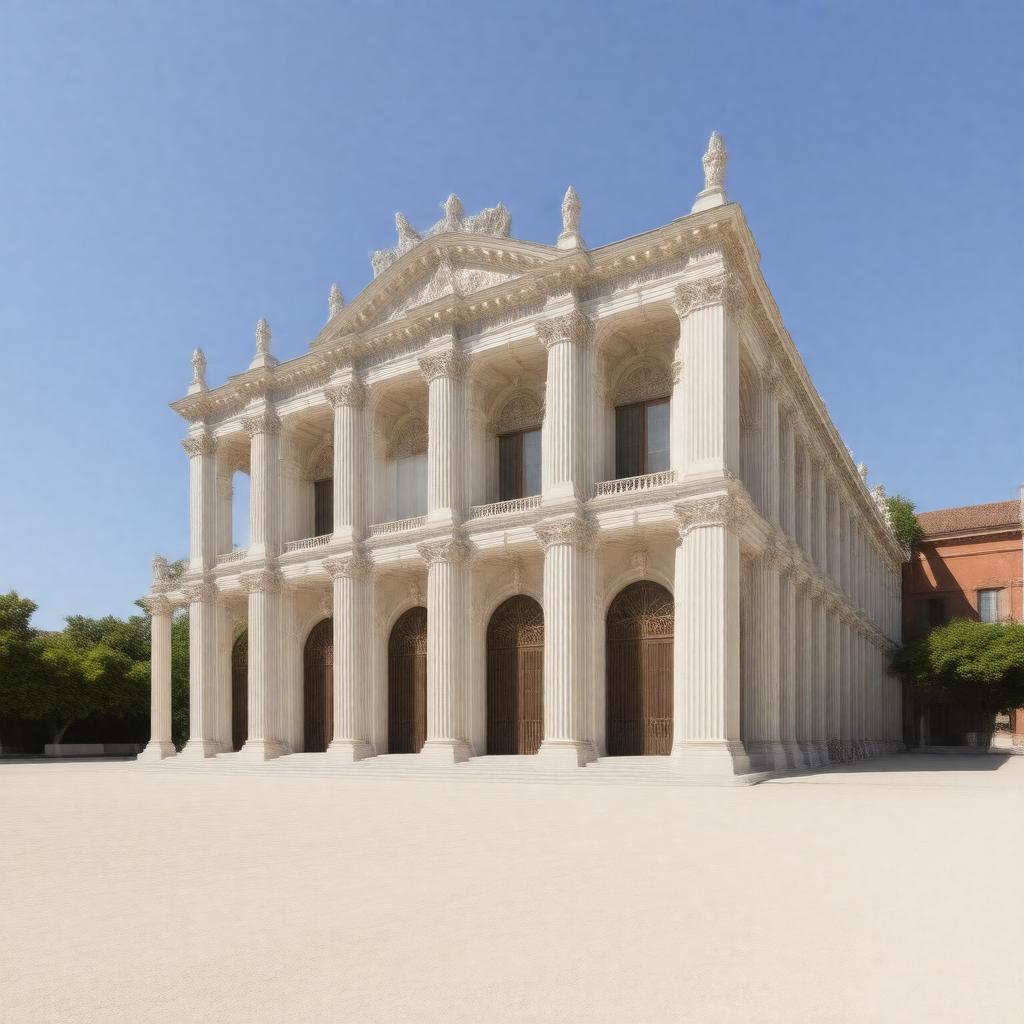 AI-created image of German Pavilion