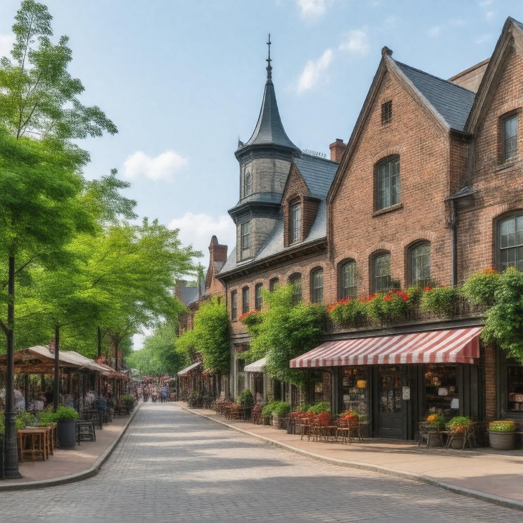 Click to view larger image AI-created image of German Village