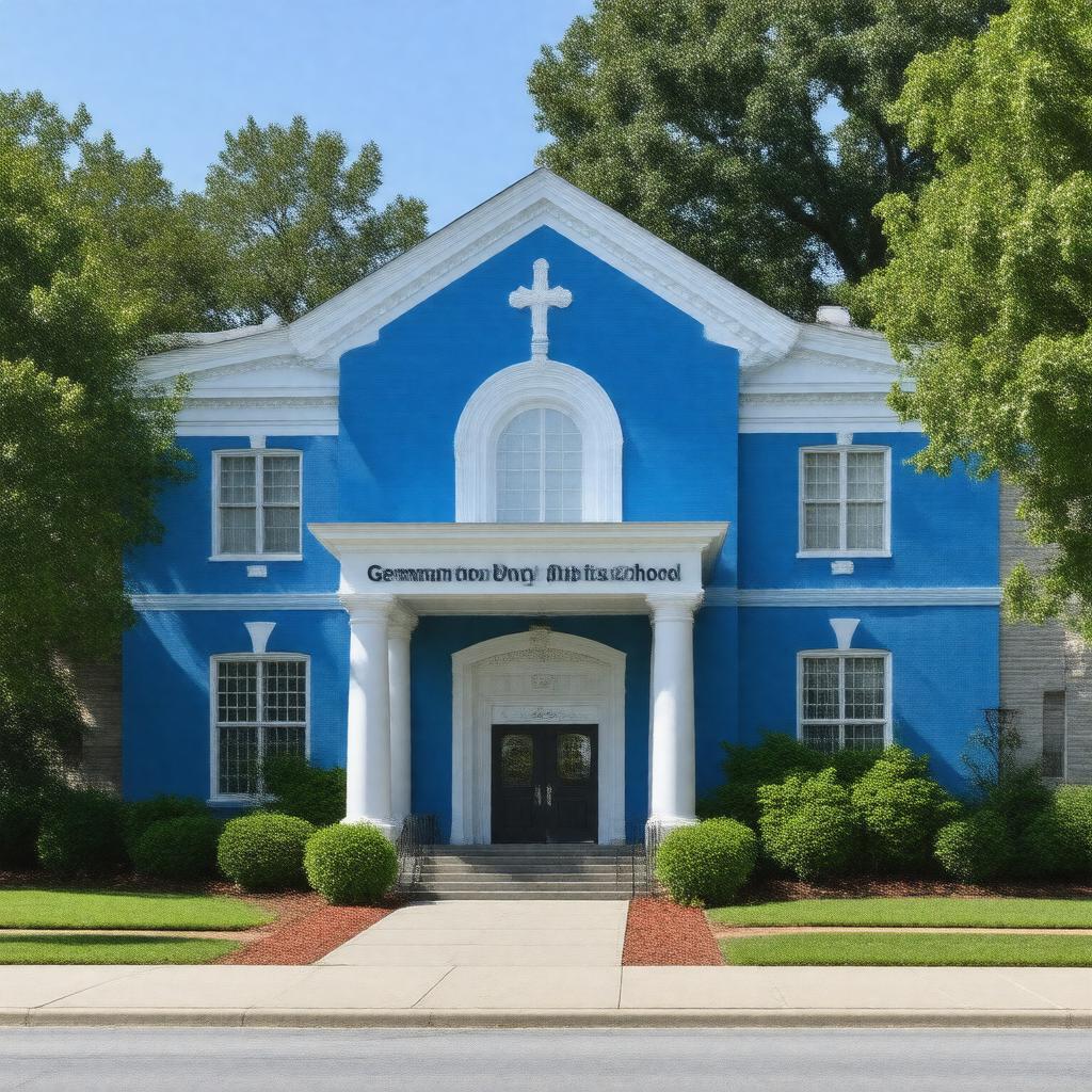 AI-created image of Germantown Baptist School