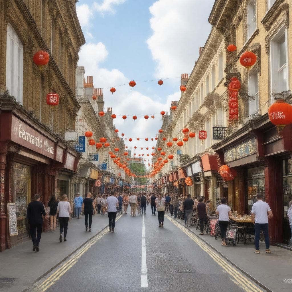 AI-created image of Gerrard Place