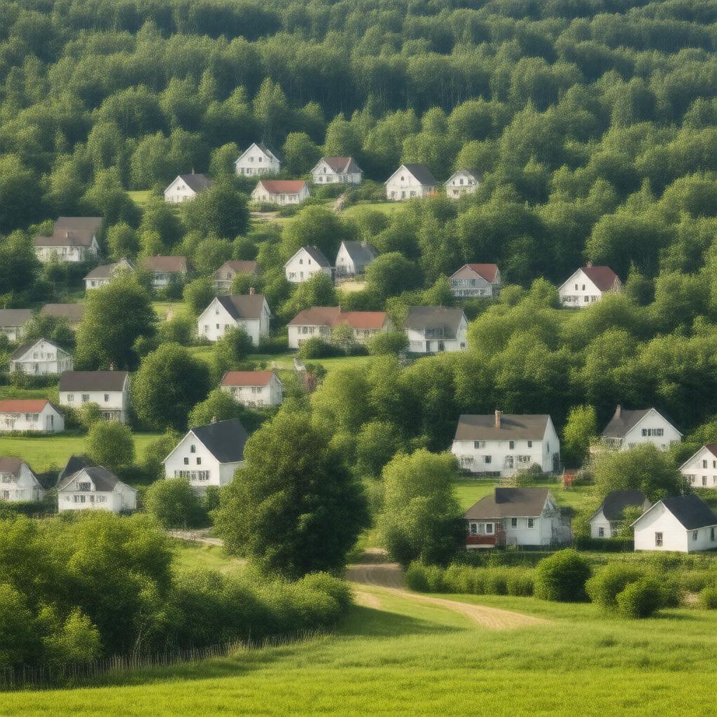 AI-created image of Gerry, Massachusetts