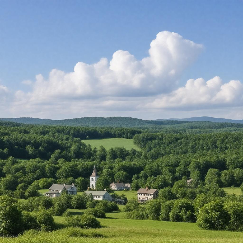 AI-created image of Gerry, New York