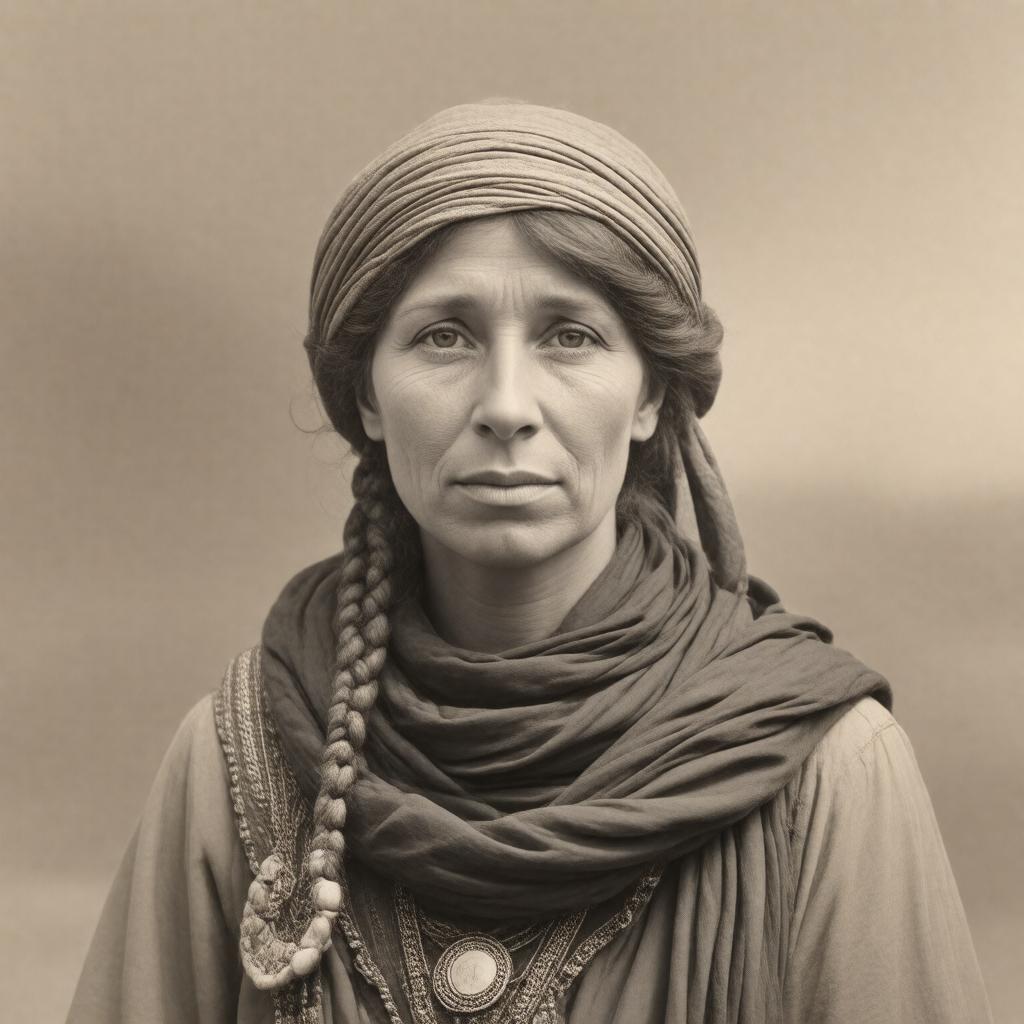 AI-created image of Gertrude Bell