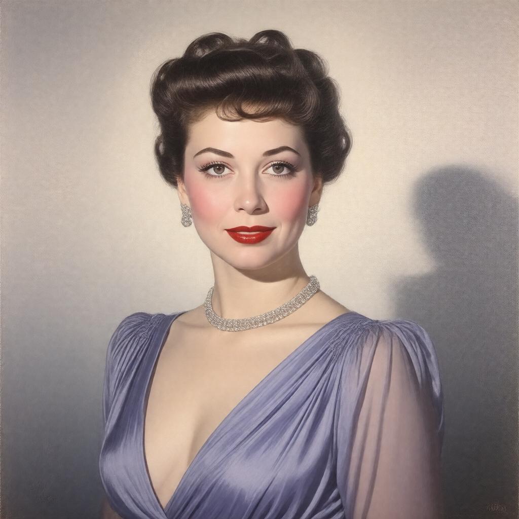 AI-created image of Gertrude Lawrence