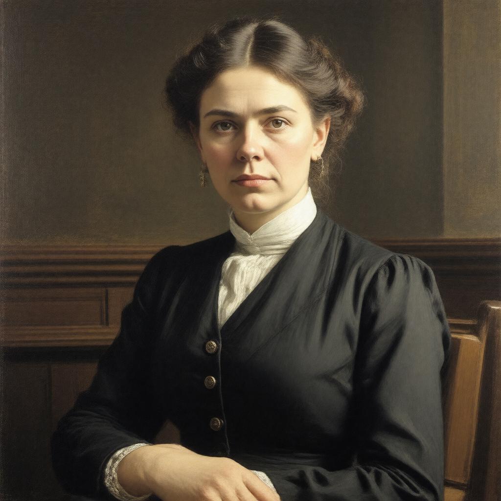 AI-created image of Gertrude Mary Tuckwell