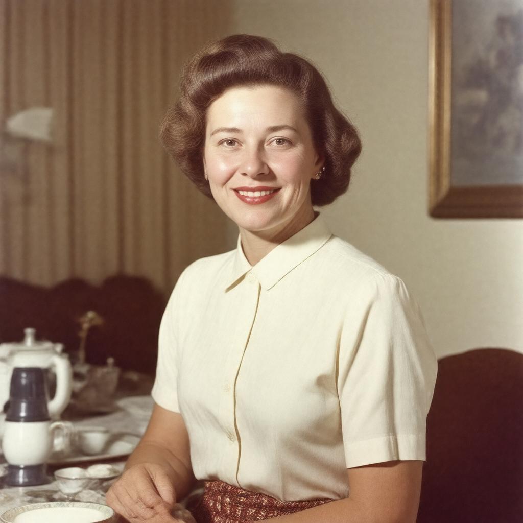 AI-created image of Gertrude Urey