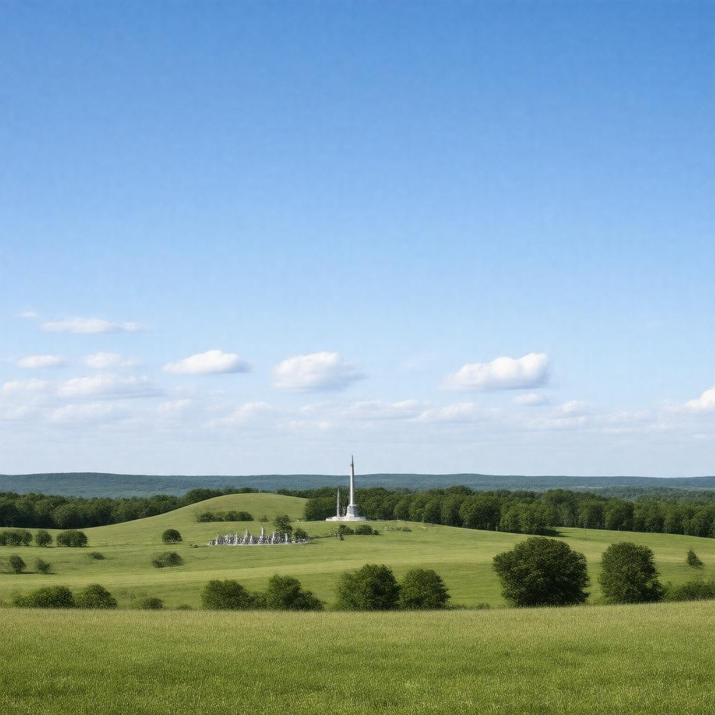 AI-created image of Gettysburg National Military Park