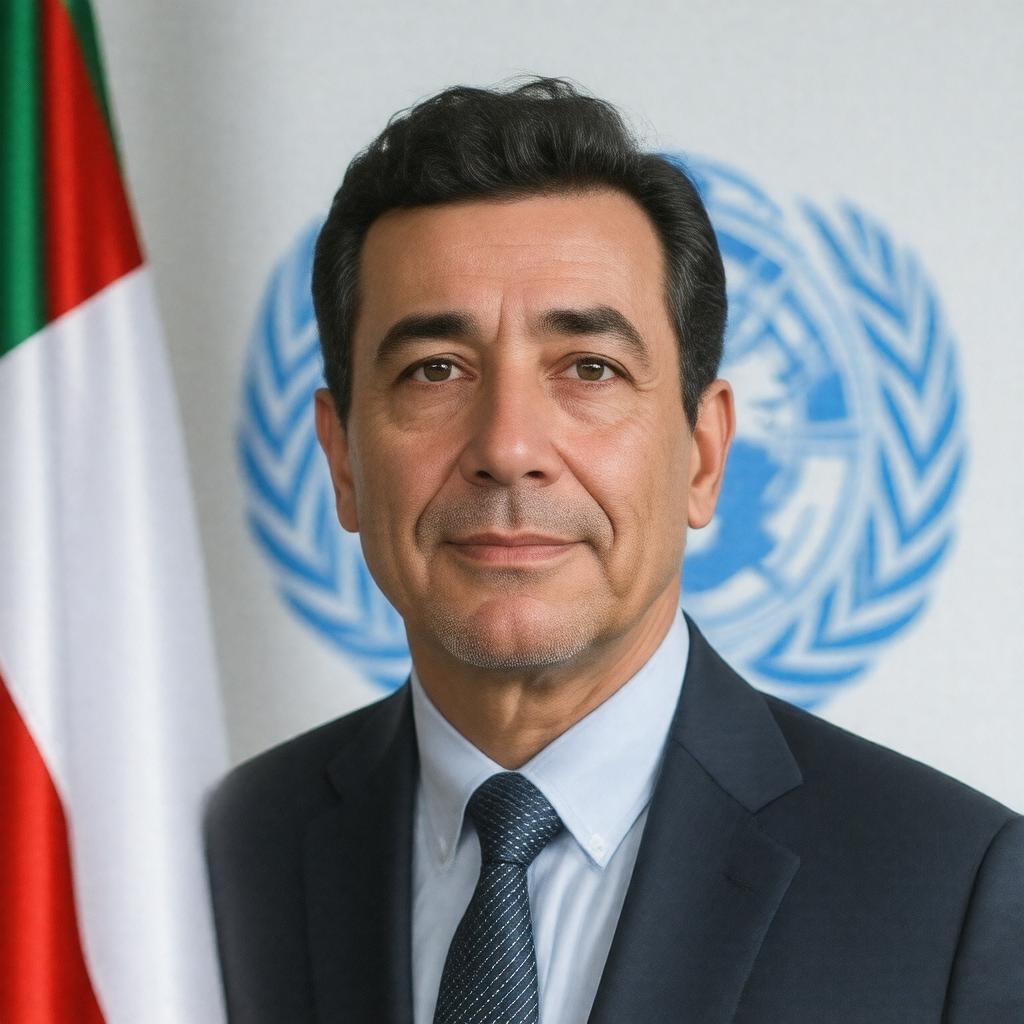 AI-created image of Ghassan Salamé