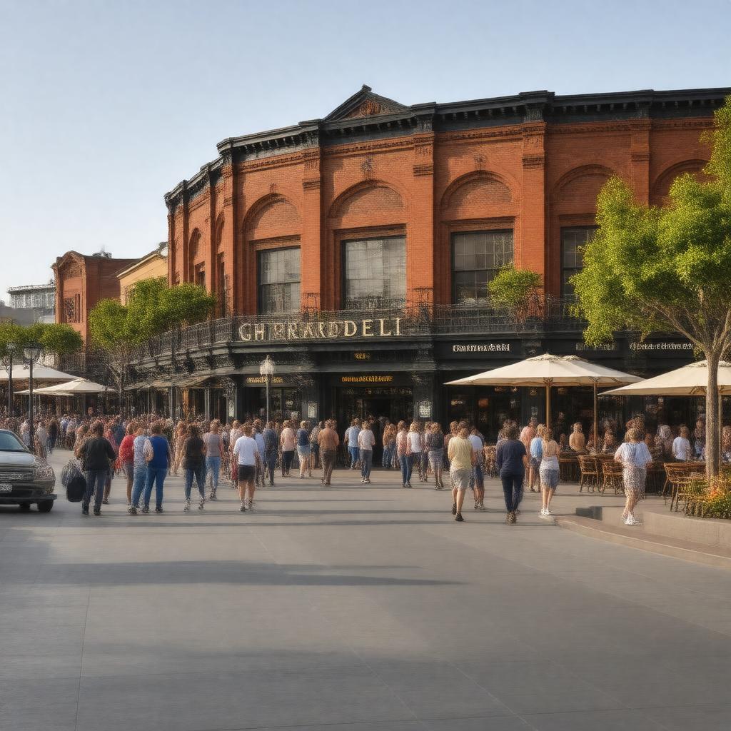 AI-created image of Ghirardelli Square