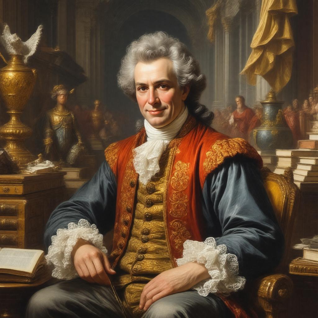 AI-created image of Giacomo Casanova