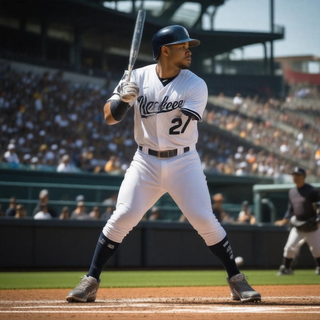 AI-created image of Giancarlo Stanton