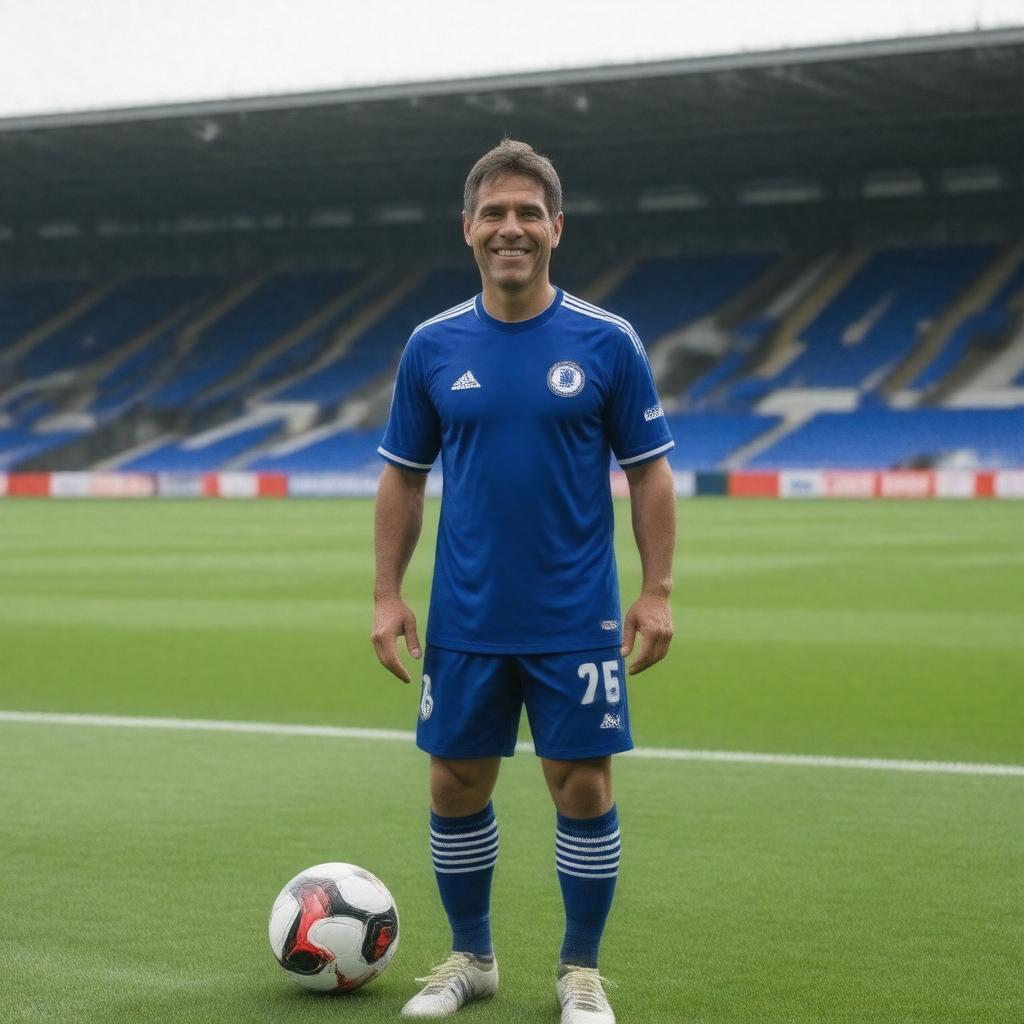 AI-created image of Gianfranco Zola