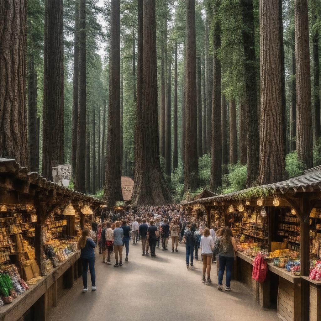 AI-created image of Giant Forest Market
