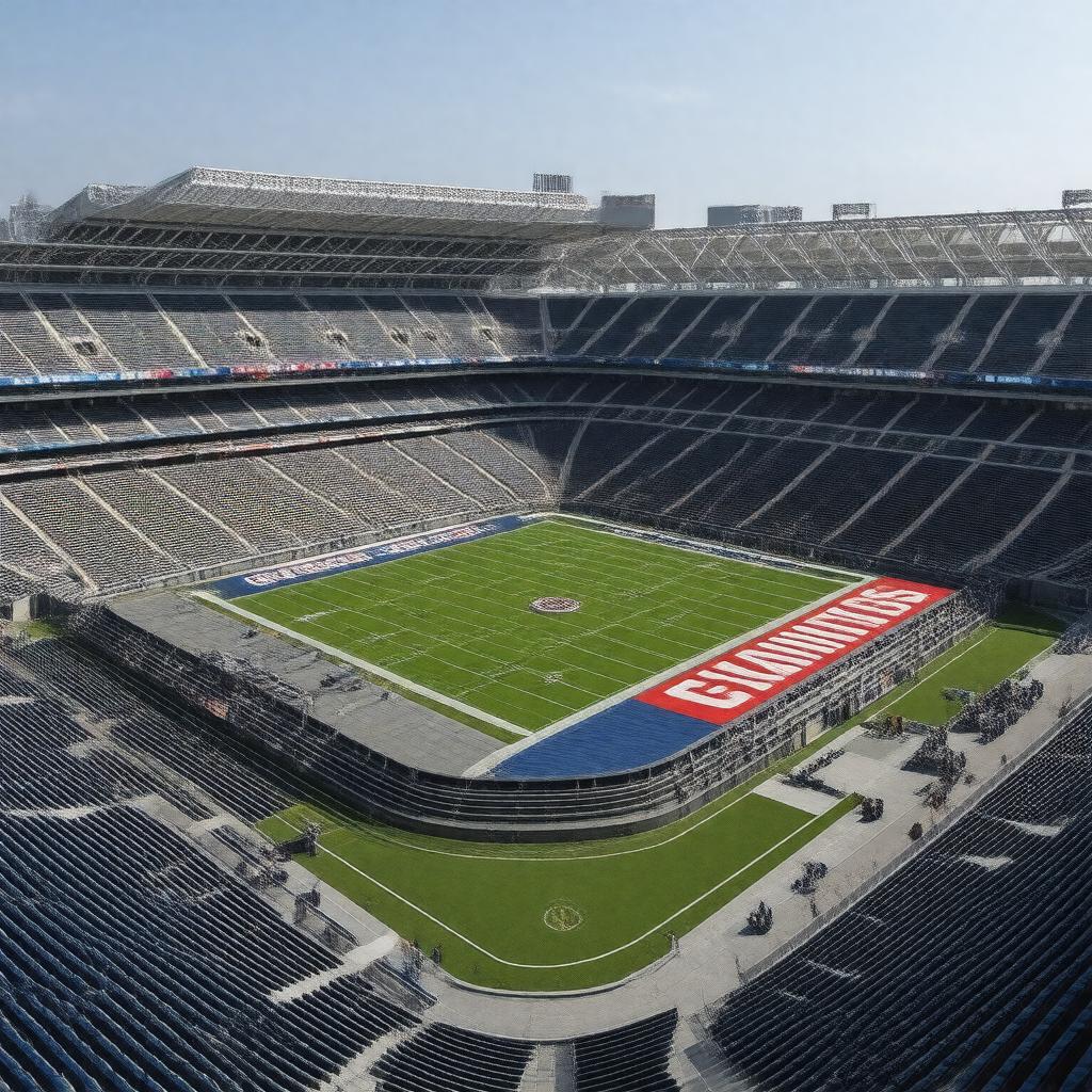 AI-created image of Giants Stadium
