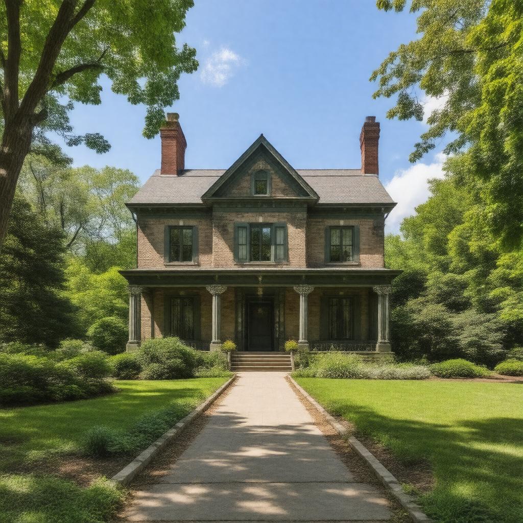 AI-created image of Gibson House Museum