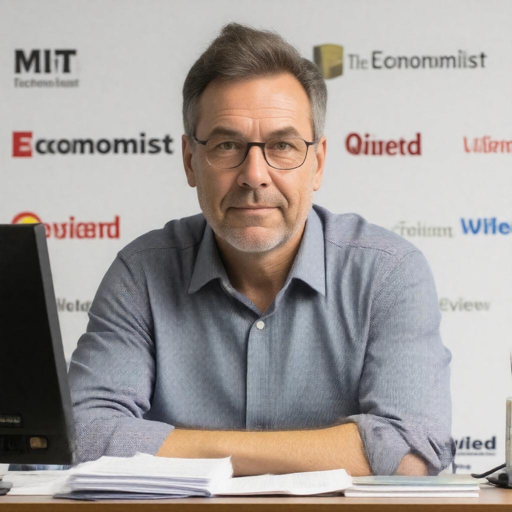 AI-created image of Gideon Lichfield