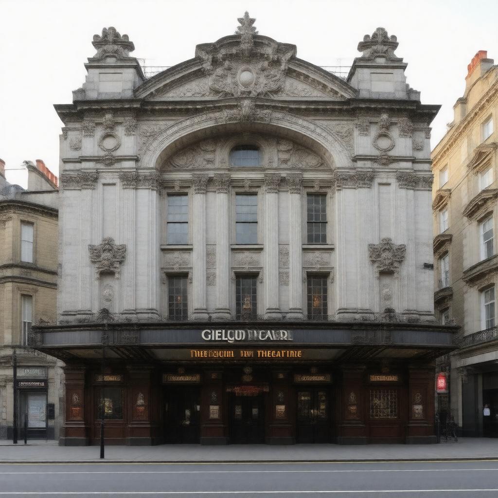 AI-created image of Gielgud Theatre