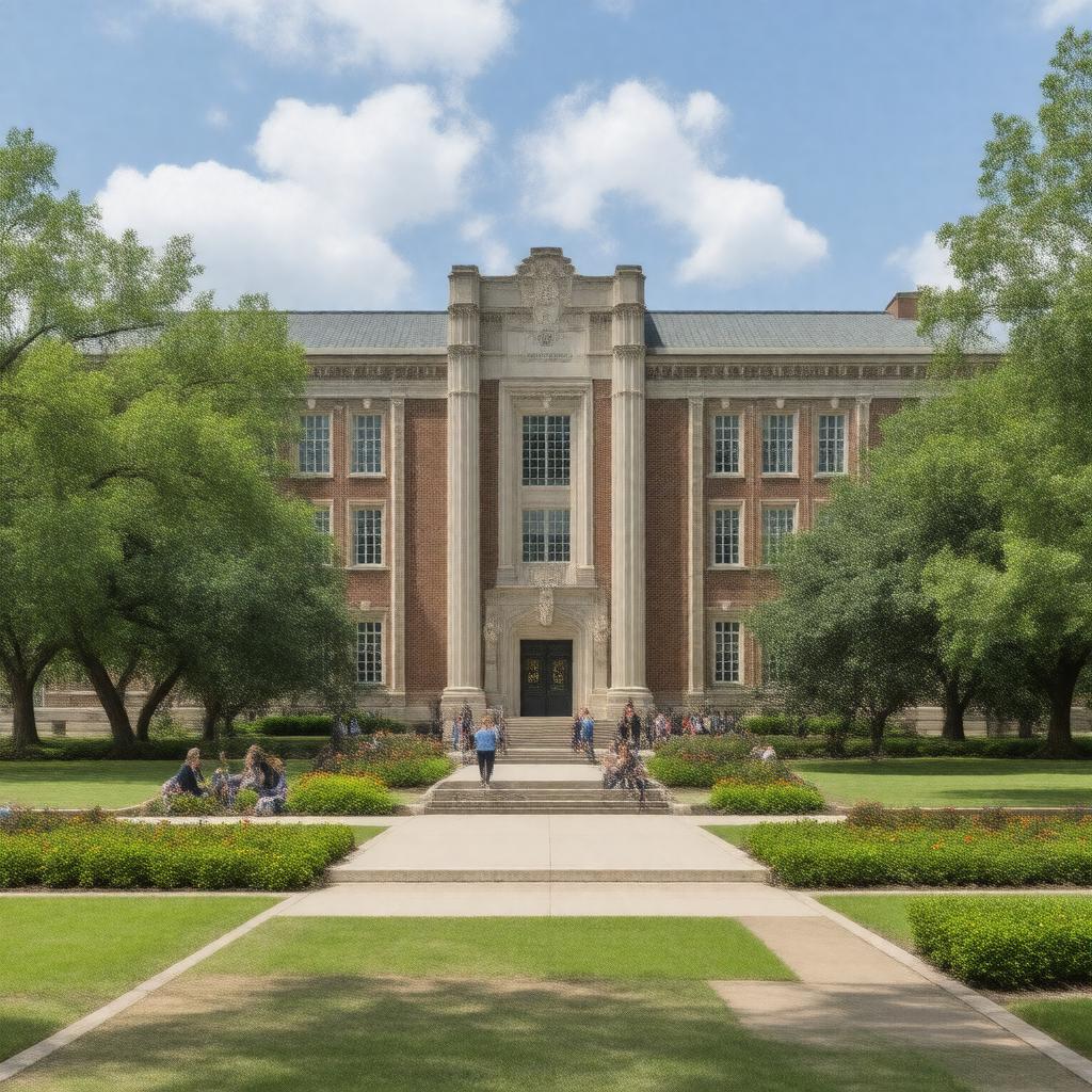 AI-created image of Gies College of Business