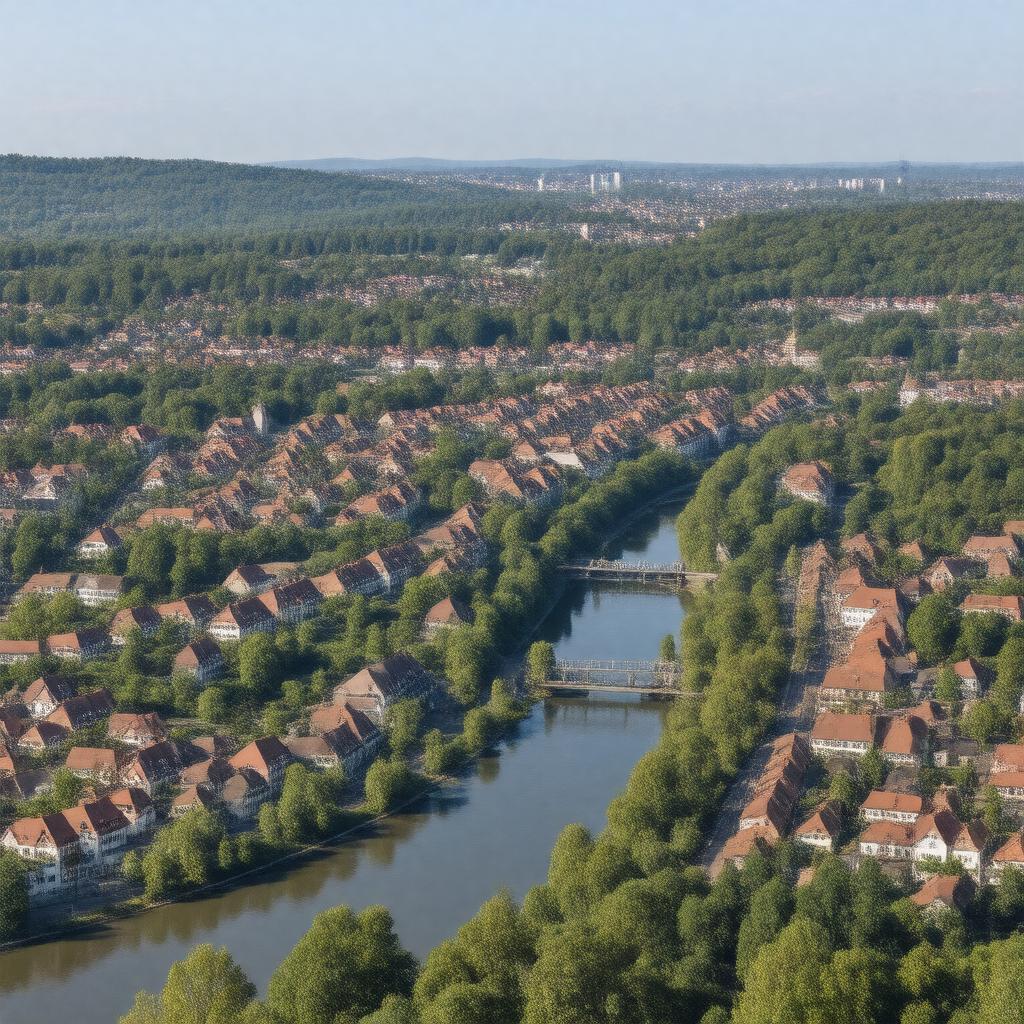 AI-created image of Giessen