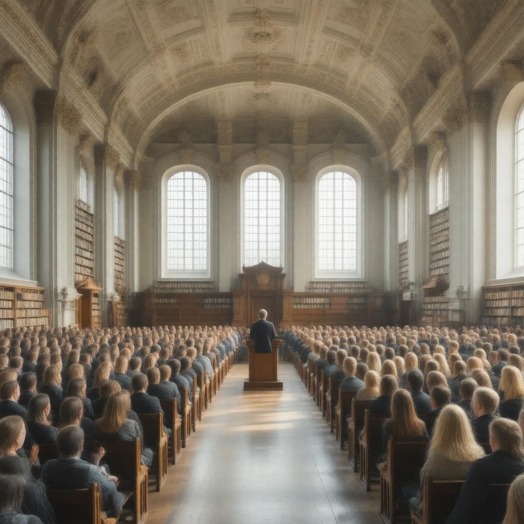 Click to view larger image AI-created image of Gifford Lectures