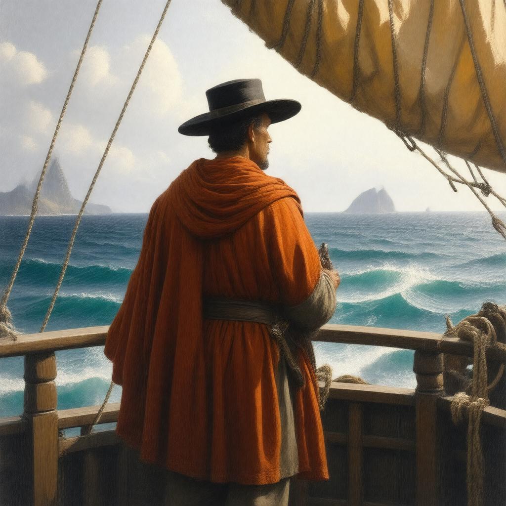 Click to view larger image AI-created image of Gil Eanes