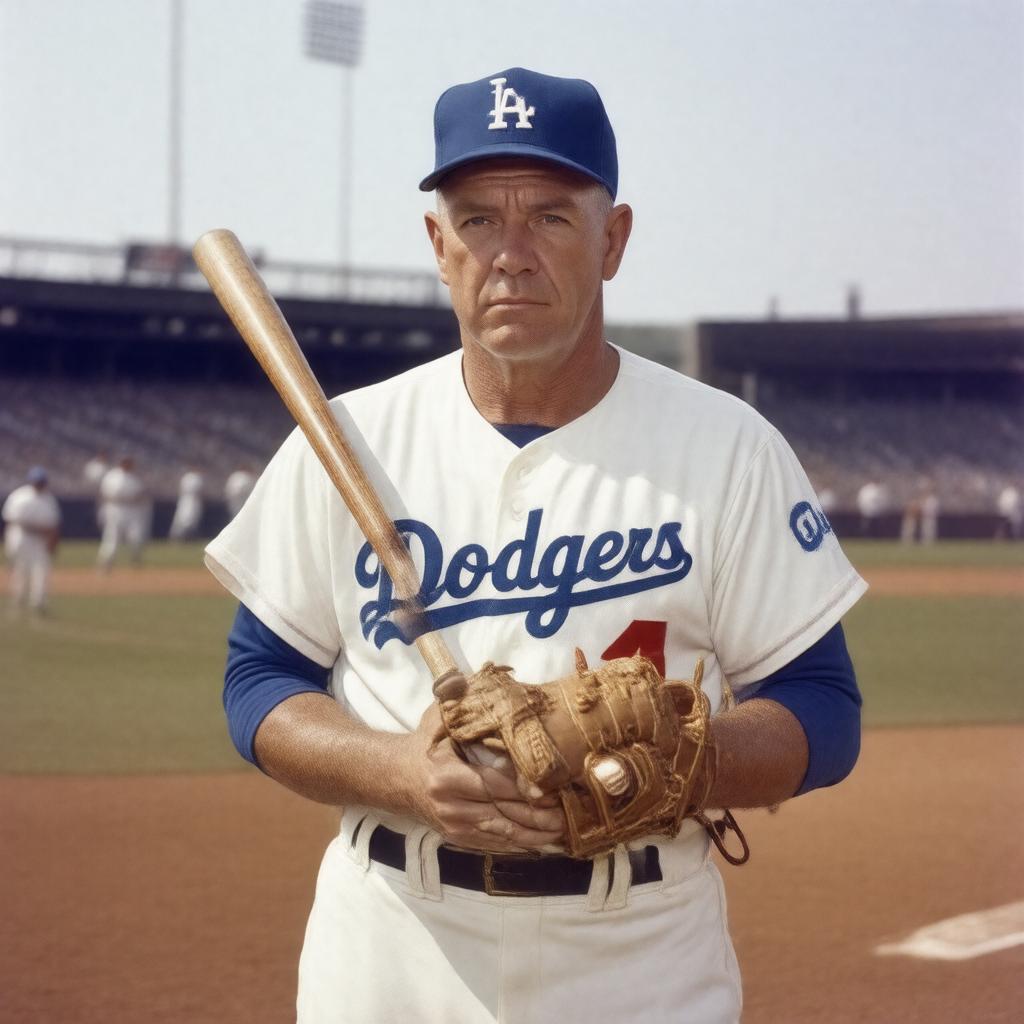AI-created image of Gil Hodges