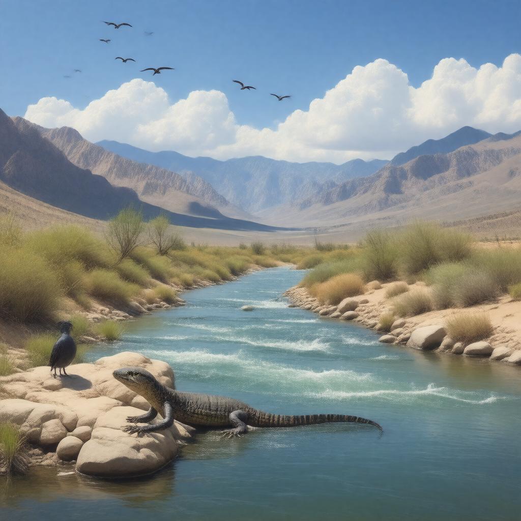 AI-created image of Gila River