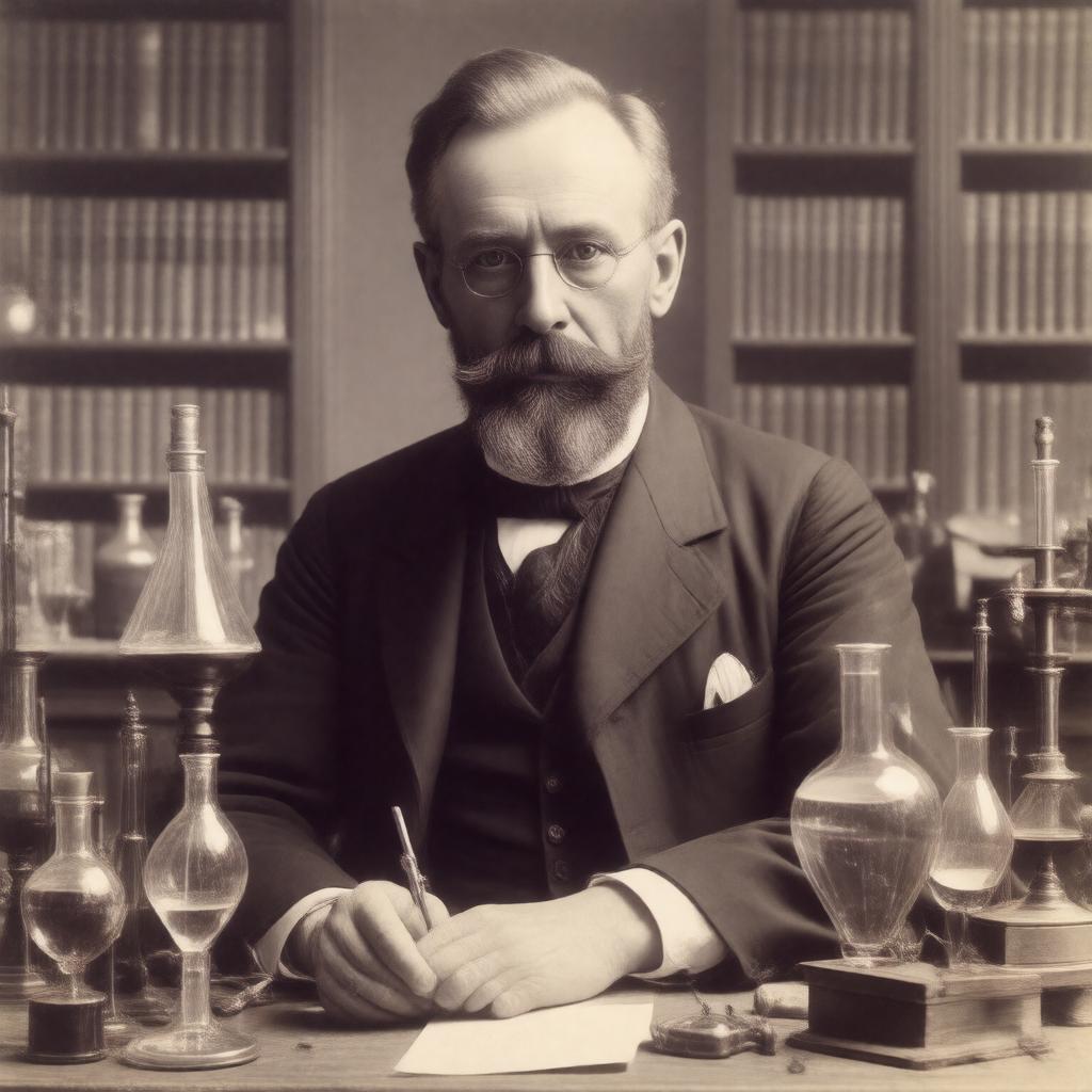 AI-created image of Gilbert Newton Lewis