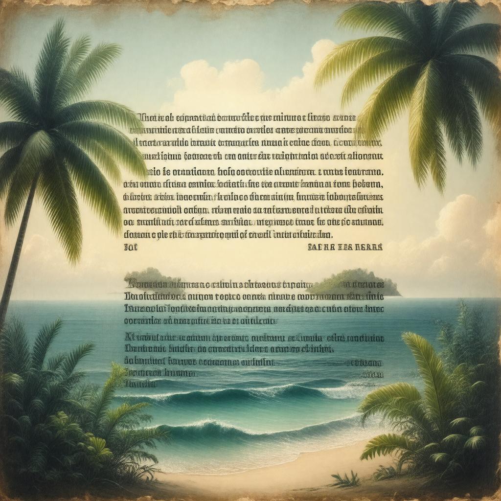 AI-created image of Gilbertese