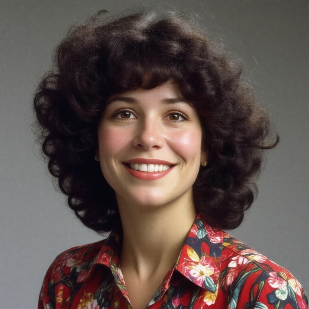 AI-created image of Gilda Radner