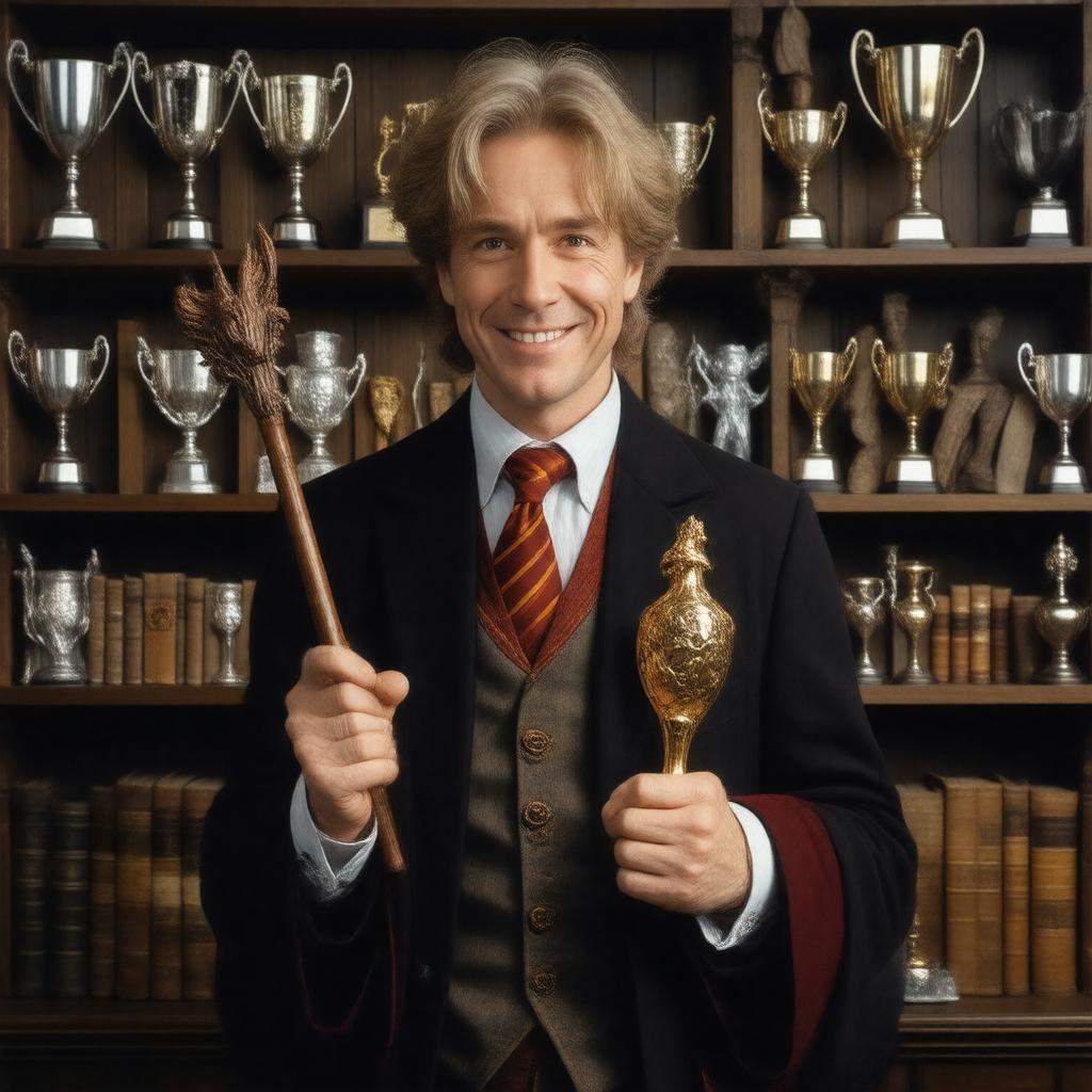 AI-created image of Gilderoy Lockhart