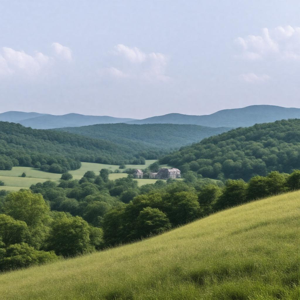 AI-created image of Giles County, Tennessee