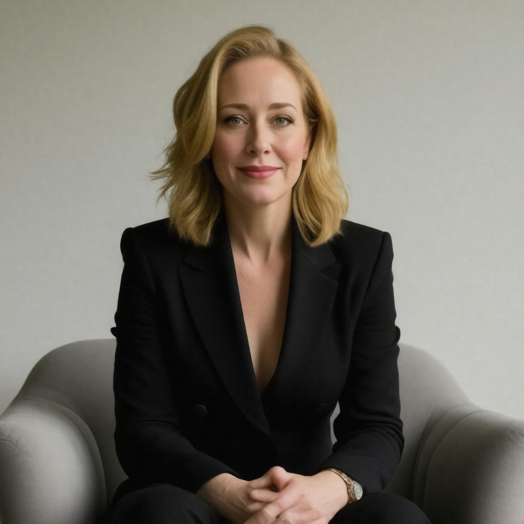 AI-created image of Gillian Anderson