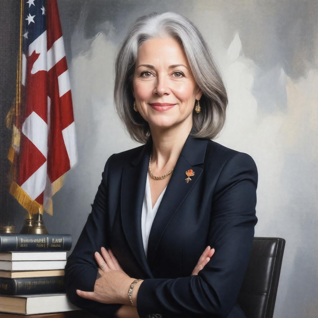 AI-created image of Gillian Lester