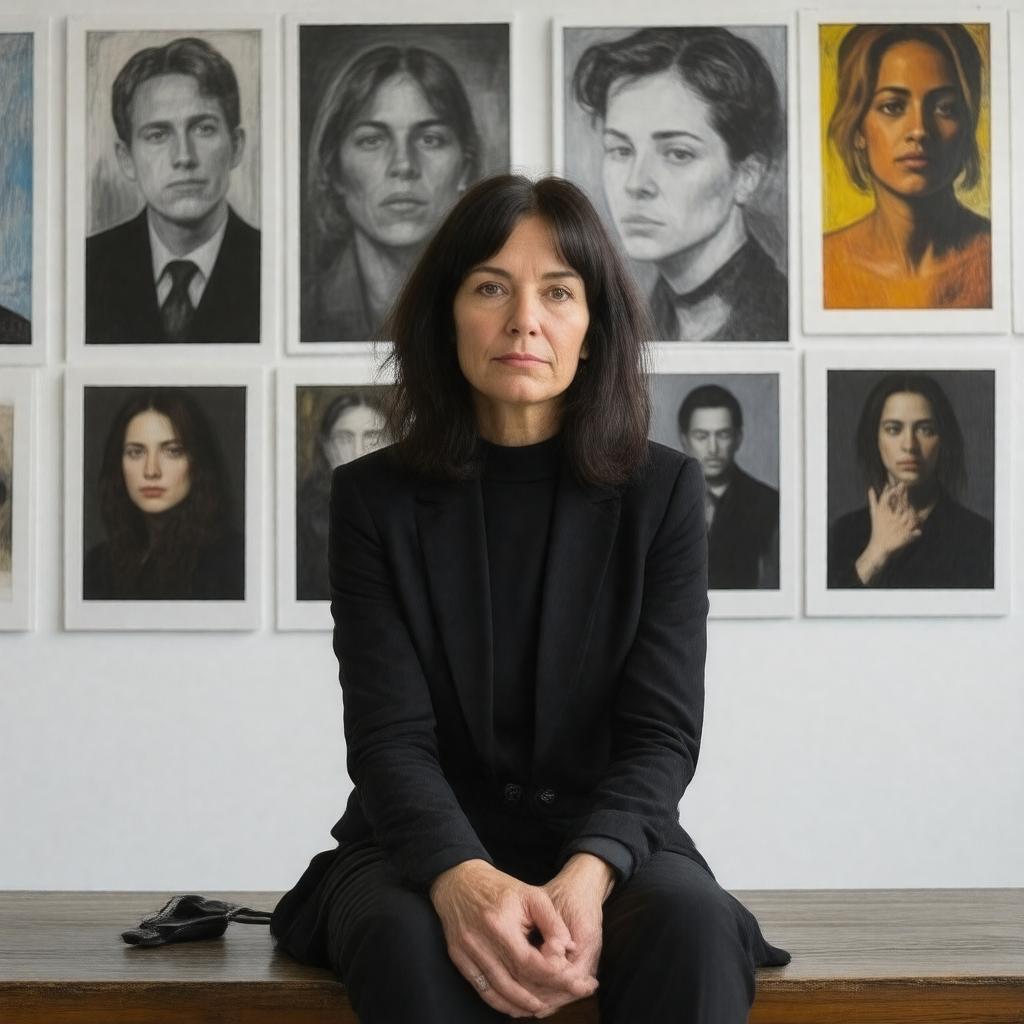 AI-created image of Gillian Wearing