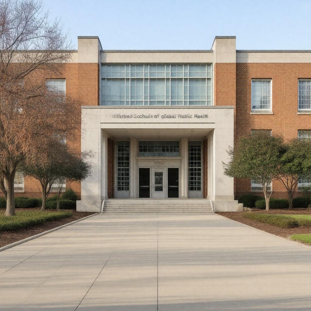 AI-created image of Gillings School of Global Public Health