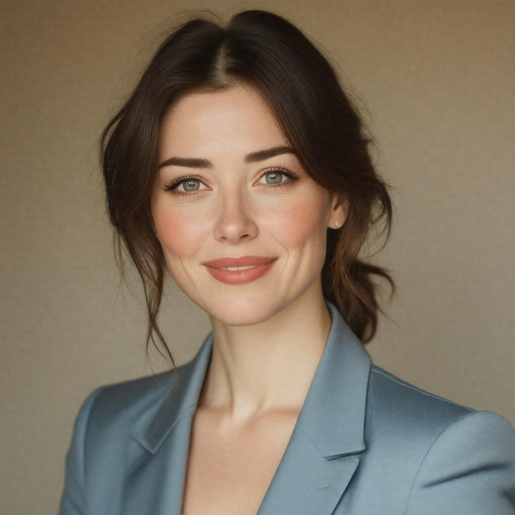 AI-created image of Gina McKee