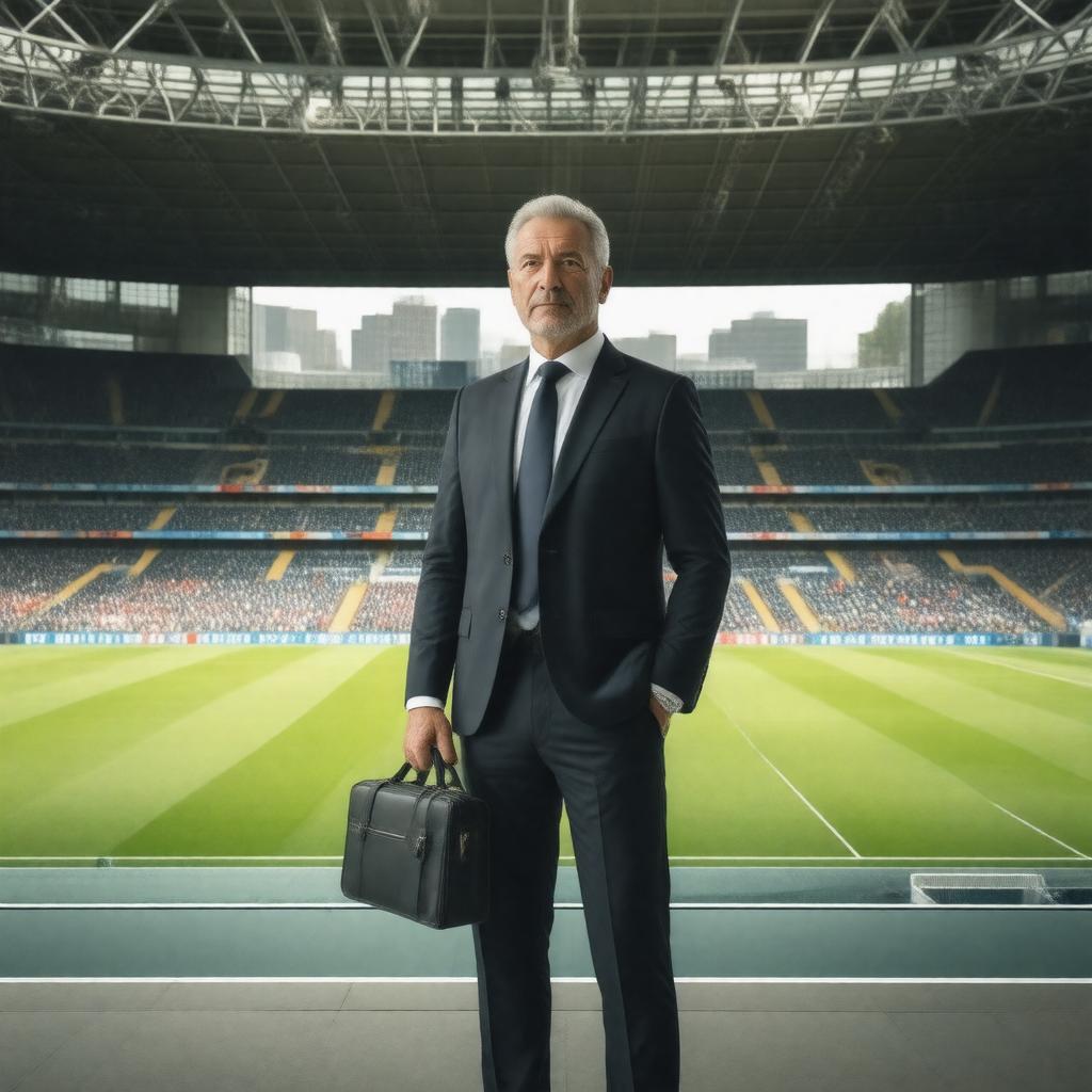 Click to view larger image AI-created image of Gino Pozzo