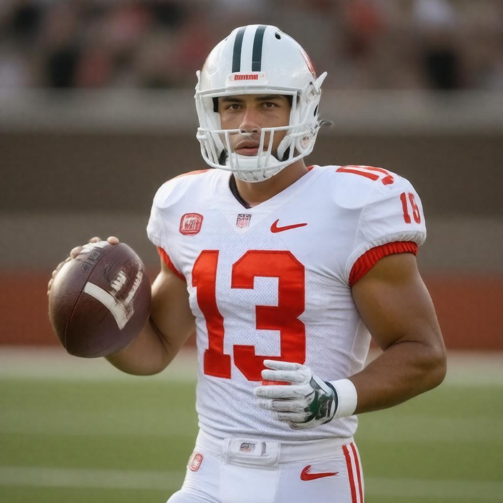AI-created image of Gino Torretta