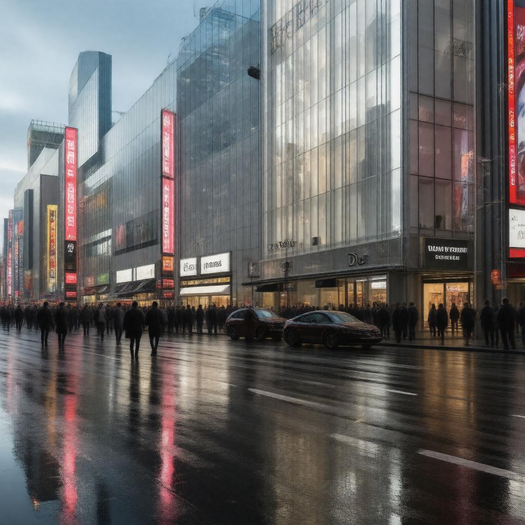 AI-created image of Ginza