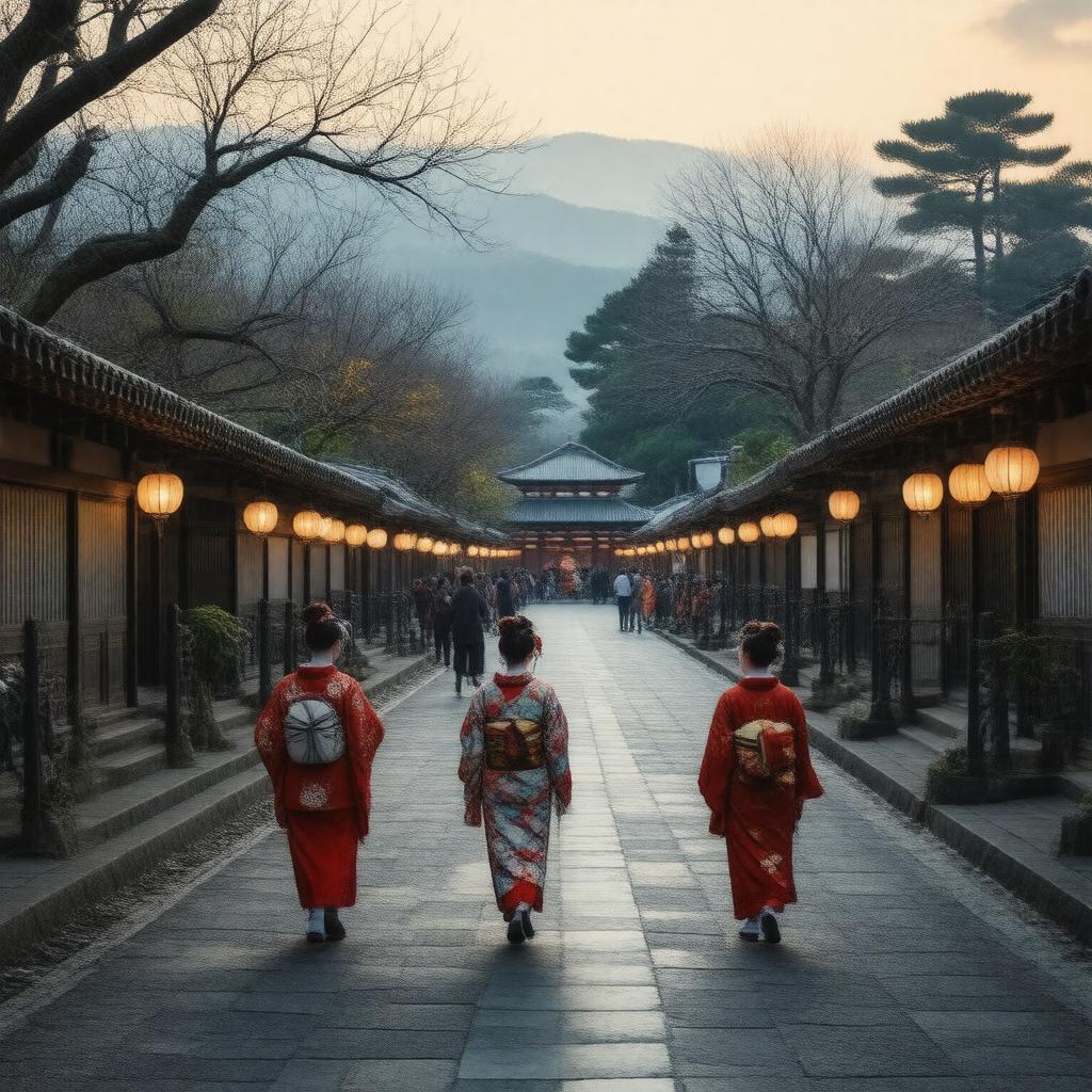 Click to view larger image AI-created image of Gion