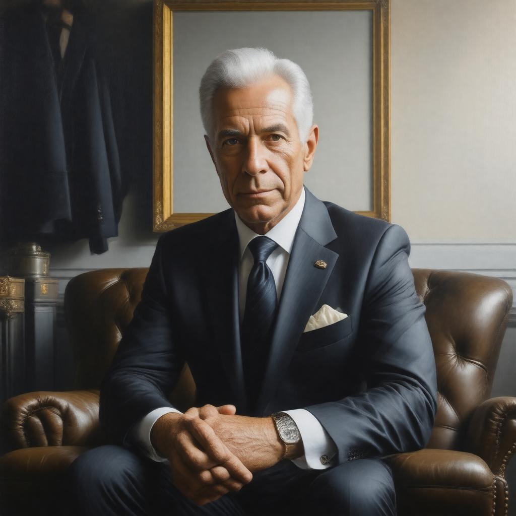 AI-created image of Giorgio Armani