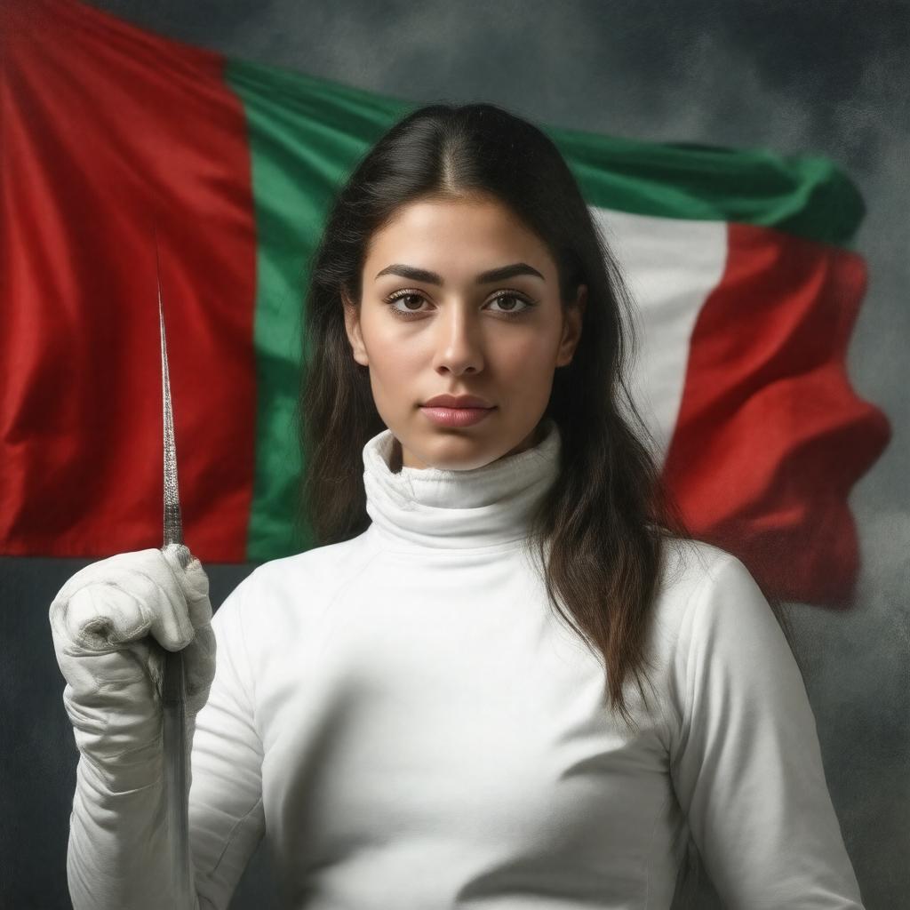 AI-created image of Giovanna Trillini