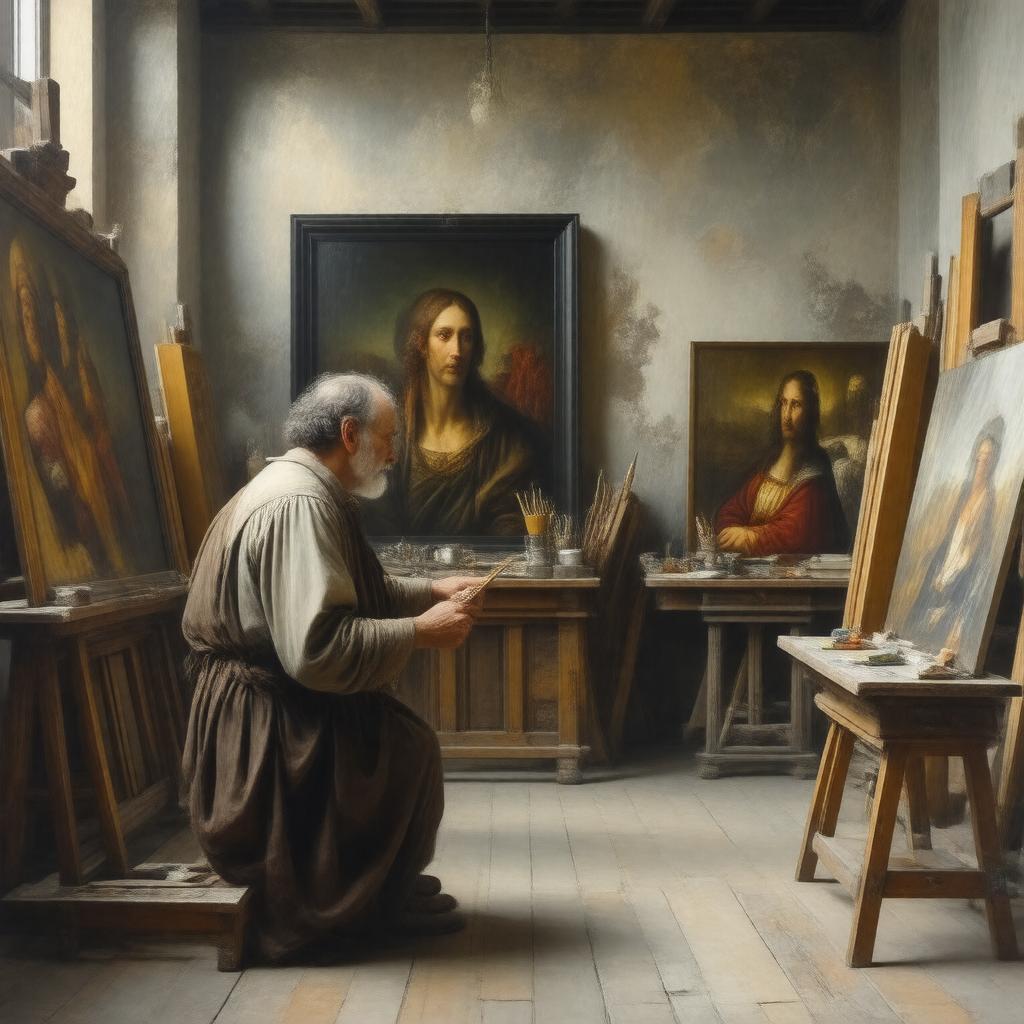 AI-created image of Giovanni Bellini