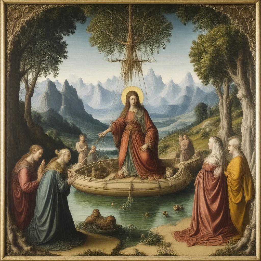 AI-created image of Giovanni di Paolo