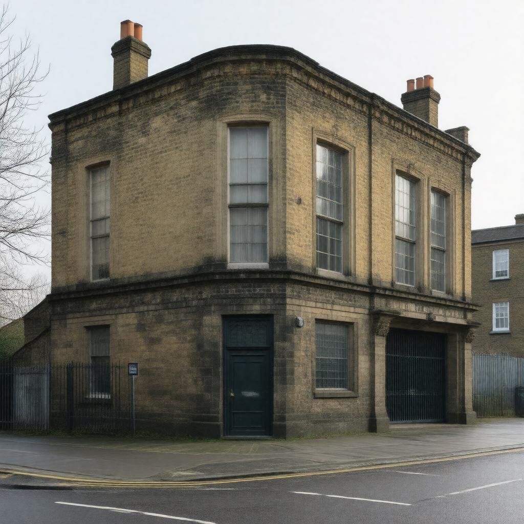 AI-created image of Gipsy Hill Police Station