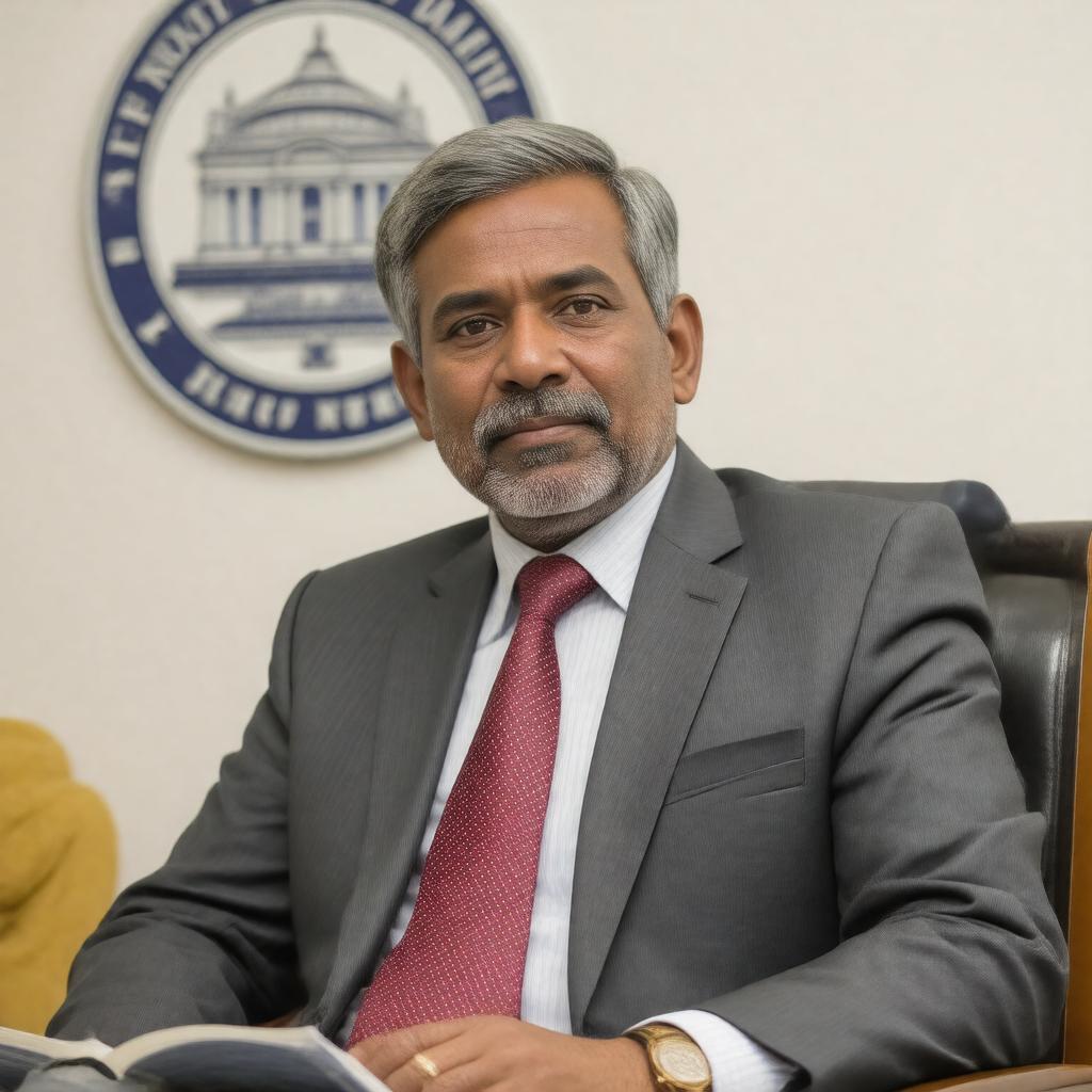 Click to view larger image AI-created image of Girish Pati Tripathi