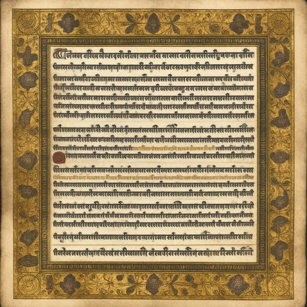 AI-created image of Gita Bhashya