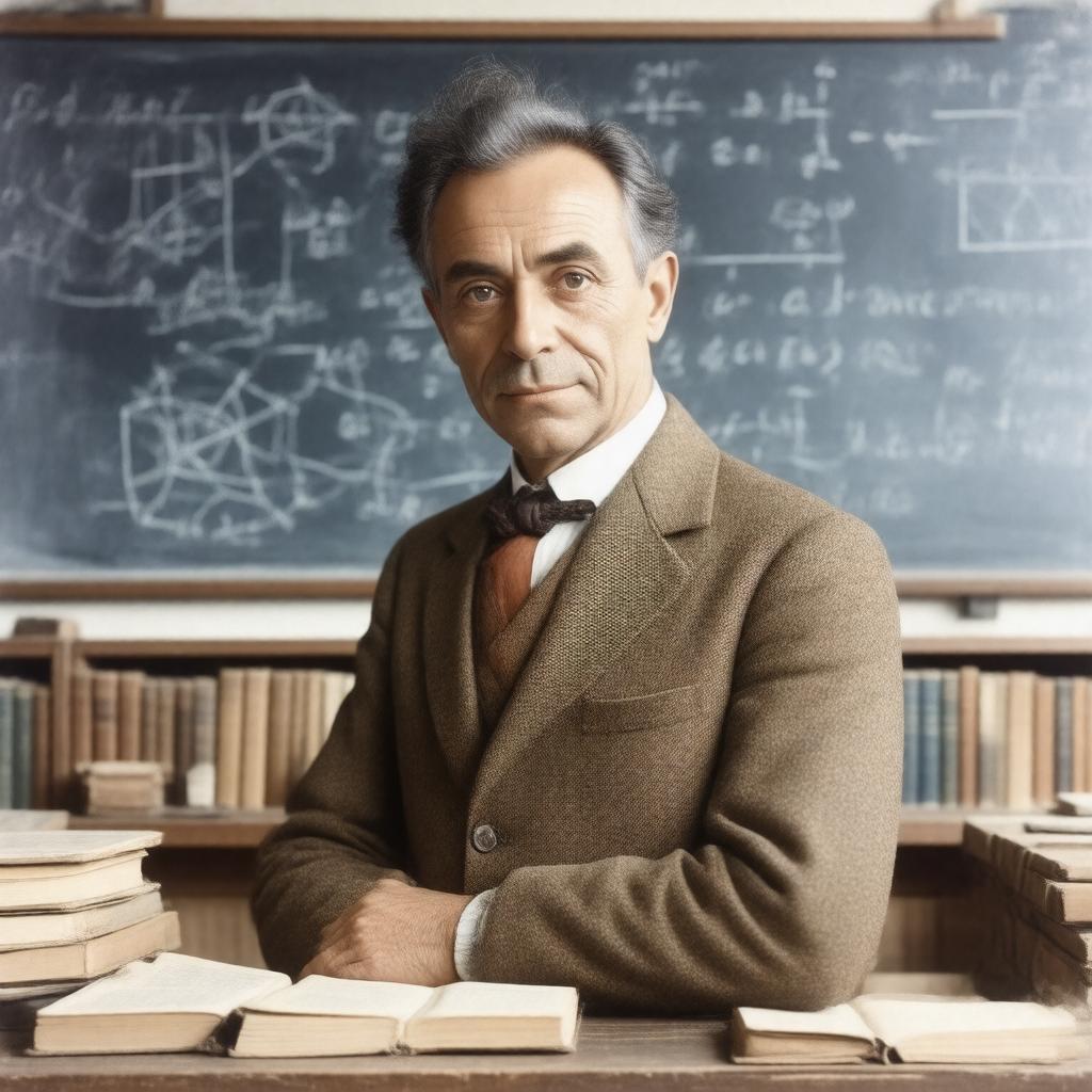 AI-created image of Giuliano Fermi