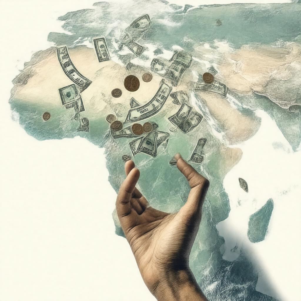 AI-created image of GiveDirectly